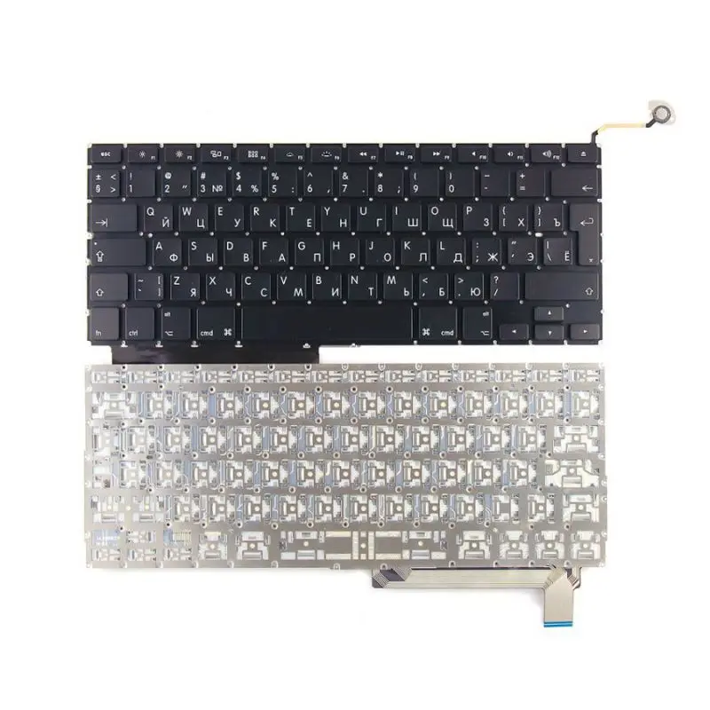 Клавиатура для ноутбука Apple MacBook A1286 с SD черная большой Enter | Компьютеры и офис