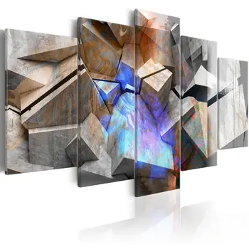 

Picture-Abstract Cubes - 100x50 cm