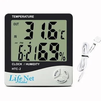 

Digital Thermometer (indoor/outdoor) and Hygrometer Alarm clock