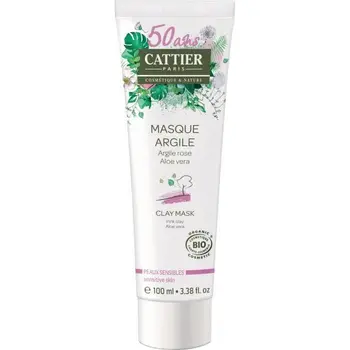 

CATTIER clay Mask organic aloe vera 100 ml pink