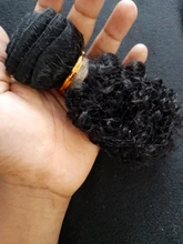 Weave Bundles Hair-Extensions Closure Brazilian-Hair Htonicca Natural-Black Loose Deep