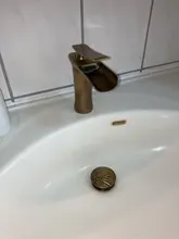 Basin Tap Faucet Mixer Black/antique Amibronz Hot-Cold 8882S