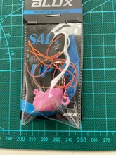 Rubber Skirt Bait Shrimp Boating Lead Fishing-Lure Jighead Madai Jig 40g Saltwater BLUX