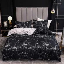 

Marble Bedding Set For Bedroom Comfortable 3D Style Duvet Cover High-end Soft Bed Linen Double Queen King Multi-Size Bedspread