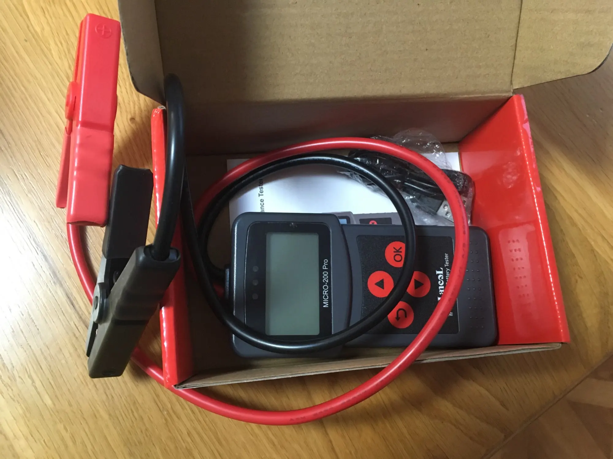 Отзыв о товаре Тестер емкости аккумулятора Lancol Micro200Pro, 12 В, автомобильный тестер емкости аккумулятора для гаража, мастерской, механические инструменты для авто от пользователя A***v