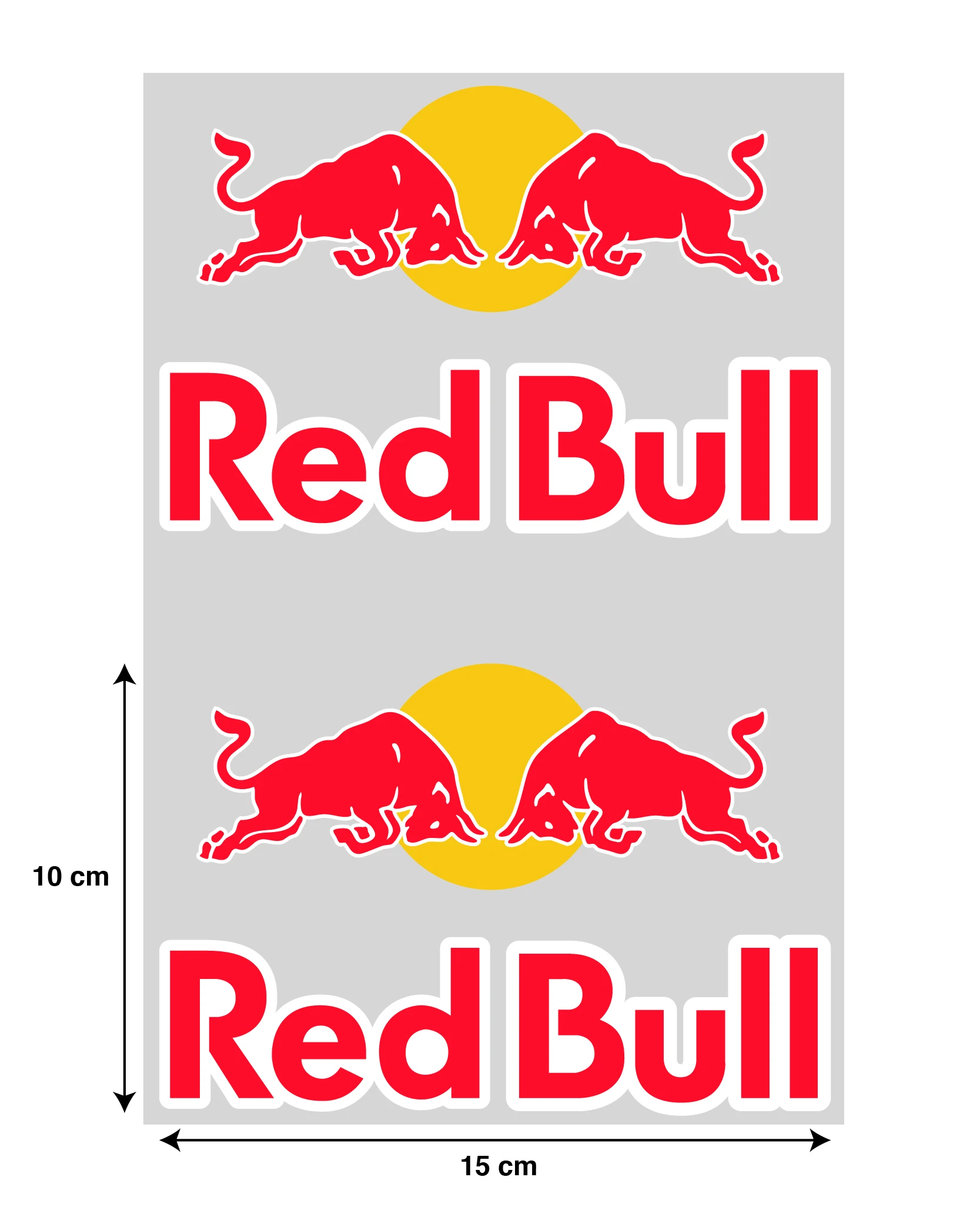 2X стикер Совместимость для напитка RED BULL от производителя высокое качество