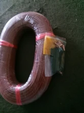 Cable de calefacción de fibra de carbono, cubierta de goma de silicona mejorada, 33 Ohm/m 3mm, 100 metros