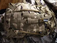 Assault Bag Knapsack Reflective Backpack Travel Molle Hiking Hunting Tactical Outdoor