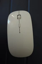 Kebidumei-ratón óptico portátil 2 en 1 para PC, periférico inalámbrico con modo Dual, Bluetooth 5,0 + 2,4 Ghz, 1600 DPI, ergonómico, ultrafino