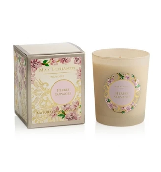 

CANDLE NATURAL ESSENTIAL OILS AND WAXES HERBES SAUVAGES PROVENCE
