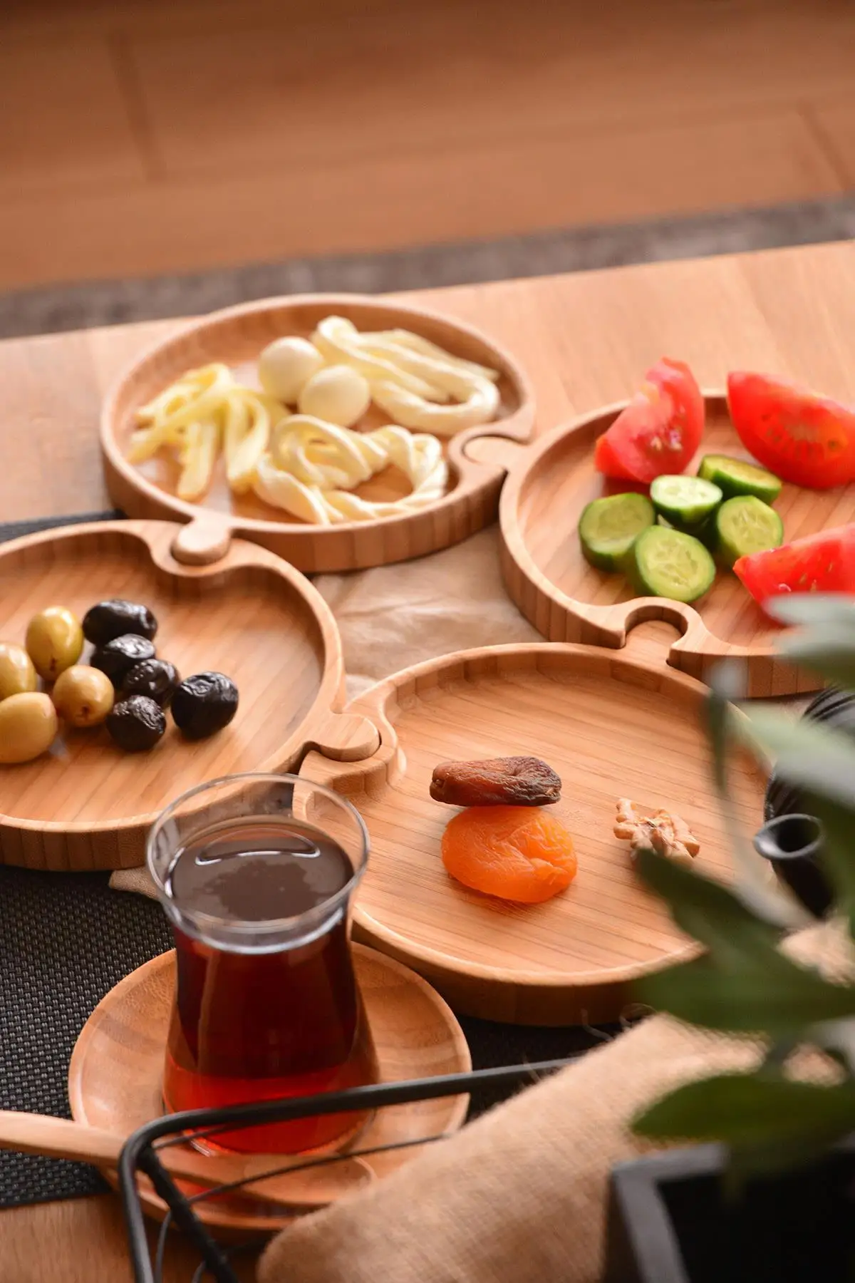 Bambum toggo yapboz bambu cheerezlik-kahvaltыlыk