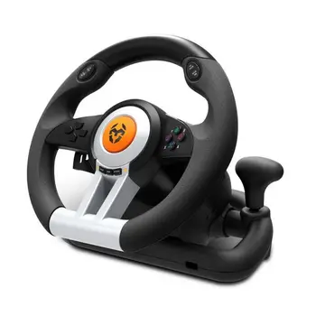 

Racing Steering Wheel Krom NXKROMKWHL USB Black