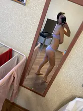 Ribbed Swimsuit Bikini-Set Female Bandeau White Women Sexy Solid New