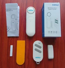 KERUI-Control remoto inalámbrico para puerta/alarma del Sensor de la ventana, 300 pies, 120dB, antirrobo, alarmas de puerta para seguridad del hogar para niños, 2020