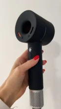 Funda protectora para secador de pelo Dyson, Gel de silicona suave, portátil, soplador a prueba de polvo, cubierta protectora de la piel para secador de pelo supersónico