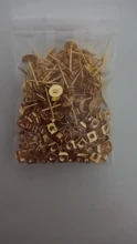 100 unids/lote 4-10mm bronce rodio KC Metal dorado blanco Post pendientes Base pines con pendiente macho oreja para piezas de joyería