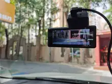 Coche DVR MINI DVR inteligente Cámara de salpicadero era vista trasera Video Recorder 3 1080P HD WDR G-sensor de visión nocturna gran angular cámara de salpicadero