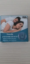 Pinza magnética de silicona para dejar de roncar, bandeja para dormir, dispositivo de protección de Apnea de sueño, dispositivo nocturno con funda