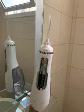 Waterpulse-irrigador Dental V500 portátil, dispositivo de limpieza Dental inalámbrico, con chorro de irrigación, 4 modos, 200ml, resistente al agua