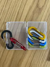 Carabiner-Clips Acessories Multi-Tool Cc1-Steel Small Booms Fishing Outdoor Camping 6pcs