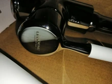 LEDEME-grifo de cocina giratorio de un solo orificio, mezclador de agua de goma de 360 grados, color blanco y negro, L4199