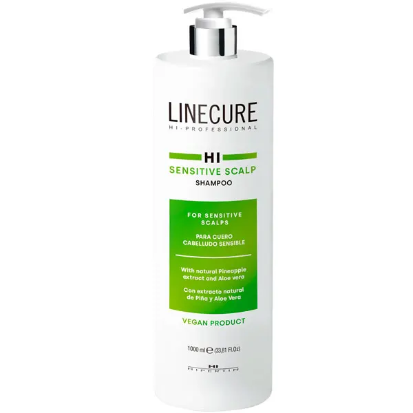 HIPERTIN. Шампунь для чувствительной кожи головы LINECURE Sensetive Scalp (vegan) 1000 мл | Красота и
