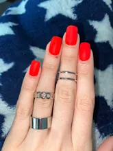 Anillo con forma de cadena chapado en oro para mujer, sortija Vintage gótica, anillo Midi grueso, regalos accesorios de joyería antiguos para mujer