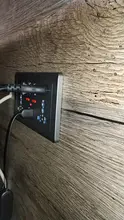 Power-Socket Switched Outlet Port Led-Indicator Dual-Usb-Charger Wall Universal Delviz