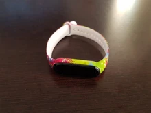 Correa deportiva de silicona para Xiaomi Mi Band 3, 4 y 5, pulsera estilo grafiti para Xiaomi Mi band 6