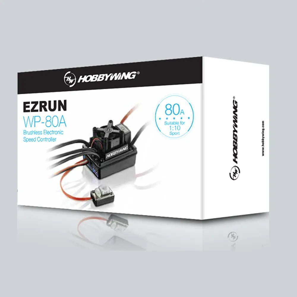 Inverter drive Brushless Waterproof EzRun WP 80A ESC | Игрушки и хобби