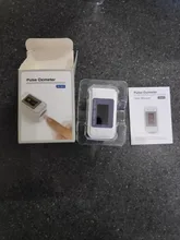 oximetro de dedo Monitor de oxígeno en sangre oxímetro de pulso para dedo Monitor de saturación de oxígeno envío rápido en 24 horas (sin batería)