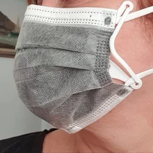 KHG-soporte para mascarilla 3D, lavable, reutilizable, separación de boca y nariz, de silicona, 5 uds.