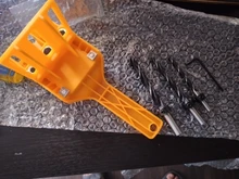 Drilling Locator Guide-Hole Dowel Jig Hole-Saw Carpentry Woodworking Handheld Vastar