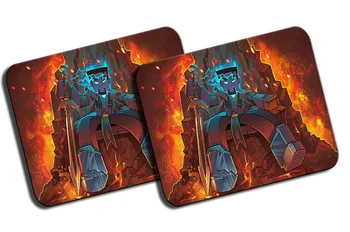 

PACK 2 LARGE KING OF THE WORLD 3D mousepad raton