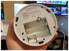 Detector de humo combinado, Detector de monóxido de carbono con pantalla, con batería, Sensor de alarma