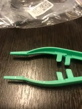 New Reptile Feeding Tweezers Clamp Pliers Plastic Feeder Clip Non Slip Terrarium A823