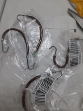 5 unids/lote nueva elástico Clips arcos accesorios para el cabello niñas bandas de goma de mascar con gancho de cola de caballo titular Bungee grueso accesorio para el pelo #280672