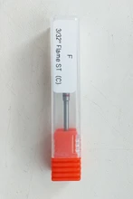 Broca de clavo de cerámica Bullet de 3/32 pulgadas, fresa giratoria para manicura y pedicura, accesorios de taladro eléctrico