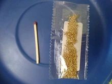 500 unids/lote bola crimpado final tapón espaciador perlas para la fabricación de la joyería DIY resultados suministros