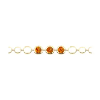 

Bracelet Sokolov from silver with Amber,natural, fashion jewelry, 925, women's male