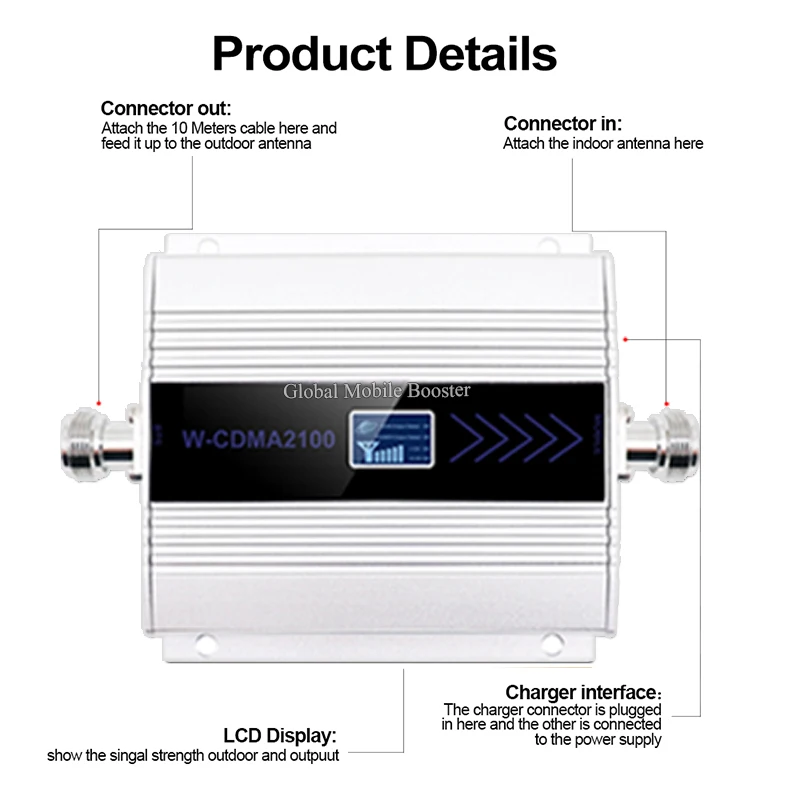 3g Internet Amplifier 2100mhz Communication