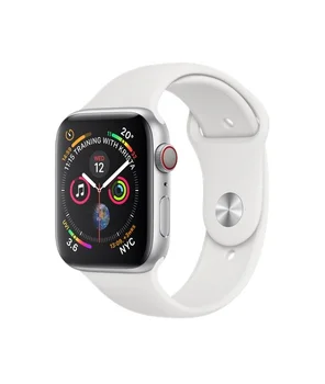 

Apple Watch Serials 4 GPS Cell 40mm silver aluminium Case with white sport band