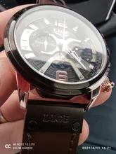 LIGE-reloj analógico con correa de cuero para hombre, nuevo accesorio de pulsera de cuarzo resistente al agua con cronógrafo, complemento Masculino deportivo de marca de lujo con fecha automática, 2021