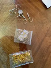 5 unids/pack diferentes 49 estilos encantos trenza temor Dreadlock cuentas Clips esposas anillos de joyería Dreadlock cierres Accesorios