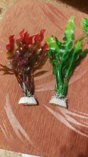 Aquarium-Accessories Decoration Materials Fish-Tank Artificial Green 20cm PVC Plants