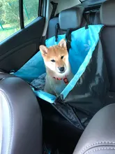 CAWAYI KENNEL Pet Carriers Dog Car Seat Cover Carrying for Dogs Cats Mat Blanket Rear