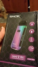 SMOK-kit de vapeo nord 2, batería de 1500mah, cigarrillo electrónico de 40W, Cartucho de 4,5 ML, pantalla OLED de 0,69 pulgadas, RPM y bobinas nord