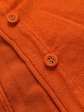 Ayunsure-cárdigan de punto para mujer, suéter de manga larga de ganchillo con botones, corto, WXF246