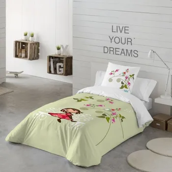 

IGÜI HOME Duvet cover + 1 Pillow GIRL GREEN SIT
