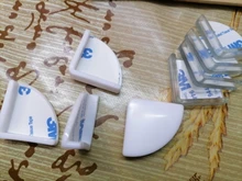 4 Uds de silicona suave Protector de la esquina de la seguridad del bebé de protección de esquina de escritorio niños protecciones de seguridad de bordes para bebé protección para niños